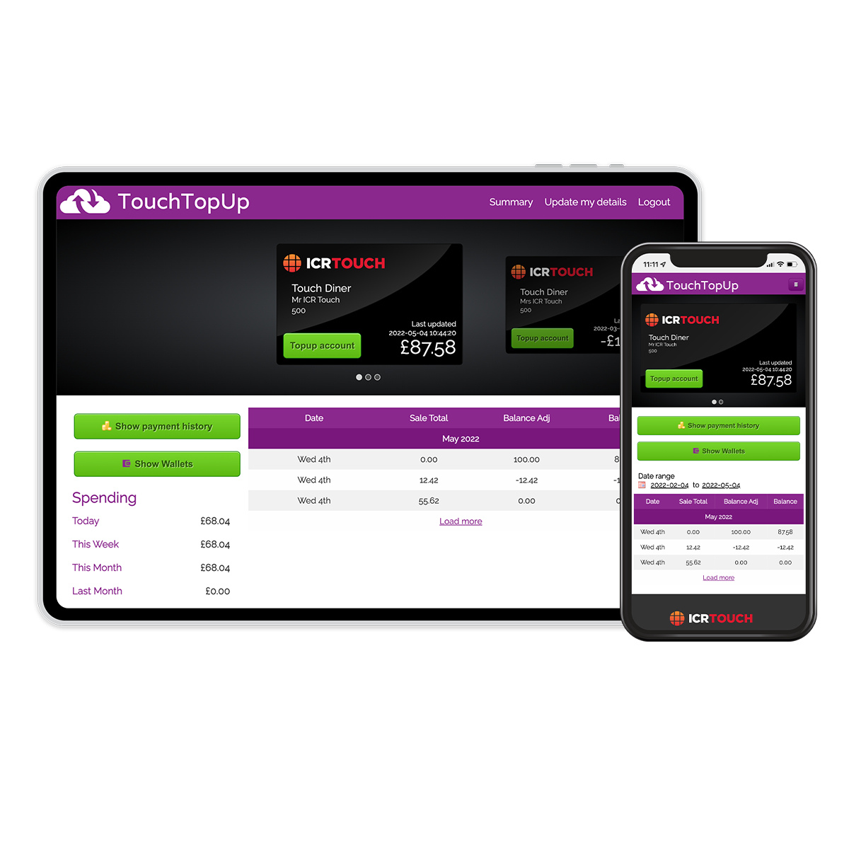 TouchTopUp - Total EPoS Solutions